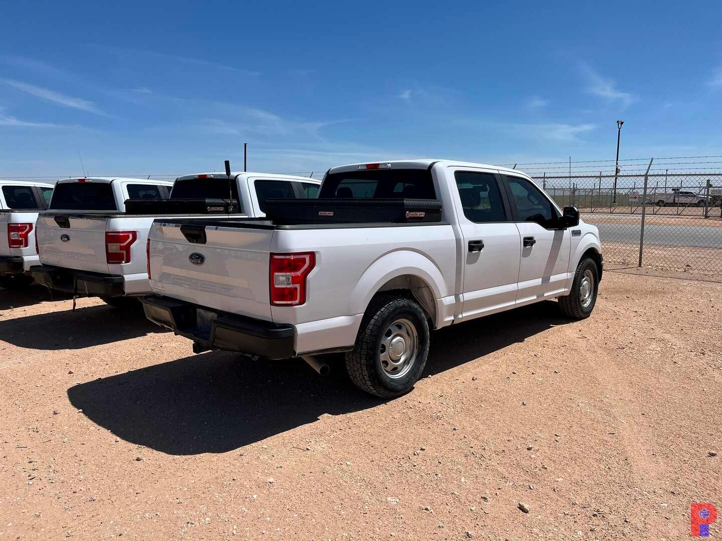 2018 FORD  F-150 CREW CAB PICKUP TRUCK ODOMETER READS 97785 MILES, METER RE