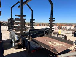 2014 STAGECOACH 20' X 7' T/A GOOSENECK MONORAIL TRAILER VIN/SN: 5NYGU2026EN