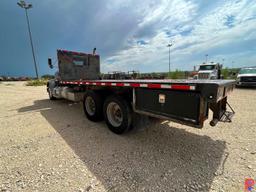 2003 PETERBILT 378 T/A DAYCAB FLATBED TRUCK