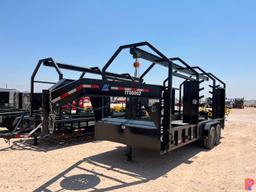 2024 AT TRAILERS 20'T/A MONORAIL GOOSENECK TRAILER