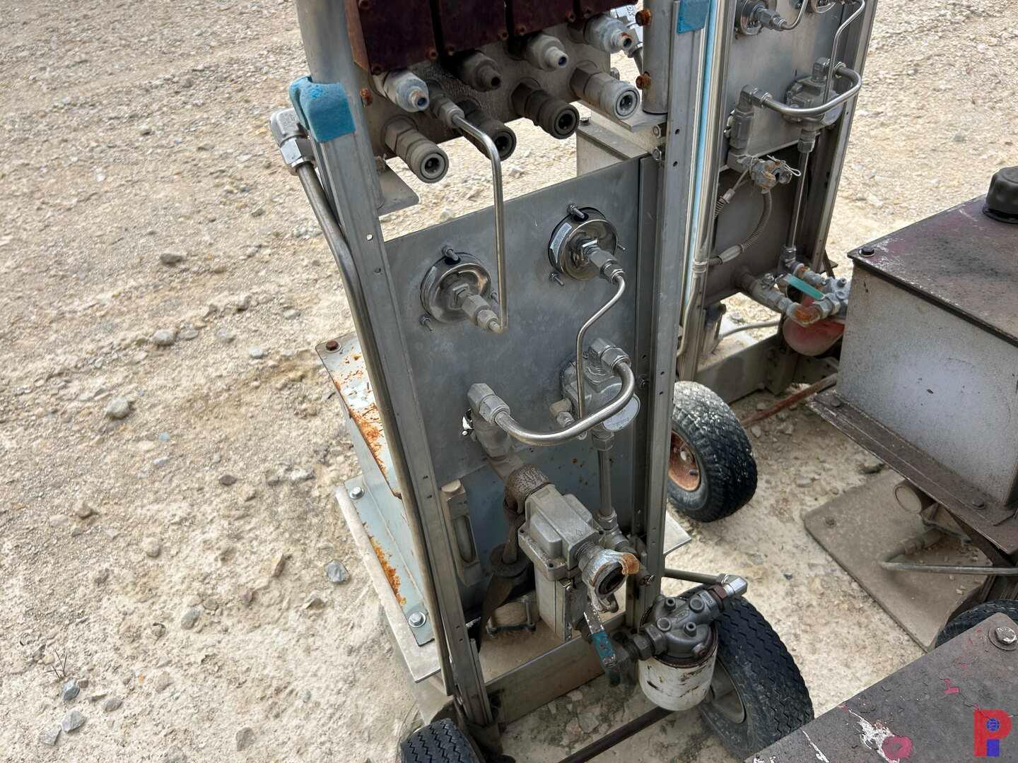 (9) REMOTE AIR OPERATED HYDRAULIC CONTROL CLOSING STATIONS