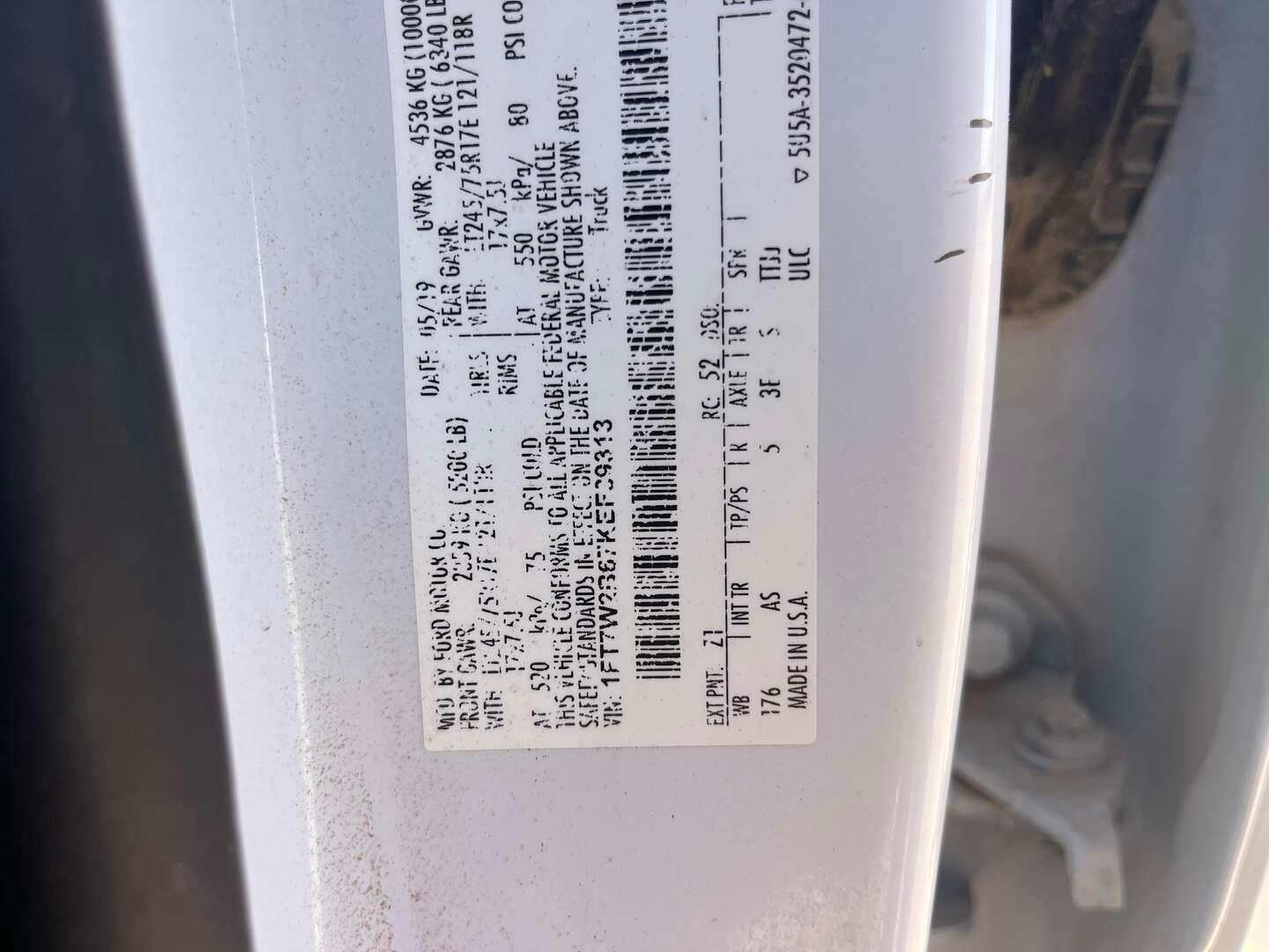 2019 FORD F250 SUPER DUTY CREW CAB PICKUP 4X4