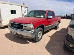 2001 GMC SIERRA 1500 EXTENDED CAB PICKUP TRUCK