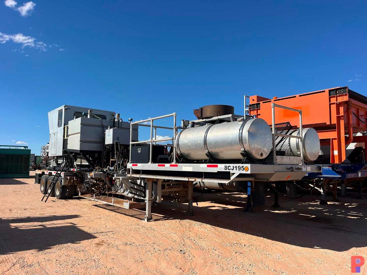 2012 TOTAL EQUIPMENT AND SERVICE 3-AXLE 10K DOUBLE PUMPER TRAILER