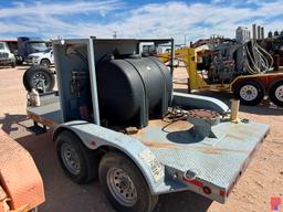 2012 M/R FABRICATION 16 T/A 5K PSI BLOWOUT PREVENTER TEST UNIT BUMPER PULL TRAILER