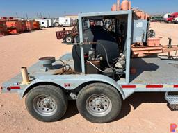 2012 M/R FABRICATION 16 T/A 5K PSI BLOWOUT PREVENTER TEST UNIT BUMPER PULL TRAILER