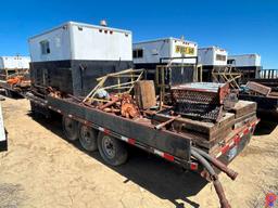 2004 TITAN 25'TRI- AXLE GN DOGHOUSE TRAILER