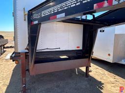 2004 TITAN 25'TRI- AXLE GN DOGHOUSE TRAILER