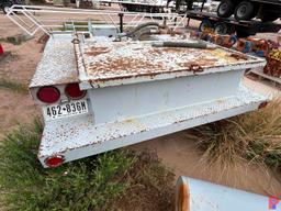 2008 SHOP BUILT (INCOMPLETE) 15' HPU T/A BUMPER TRAILER
