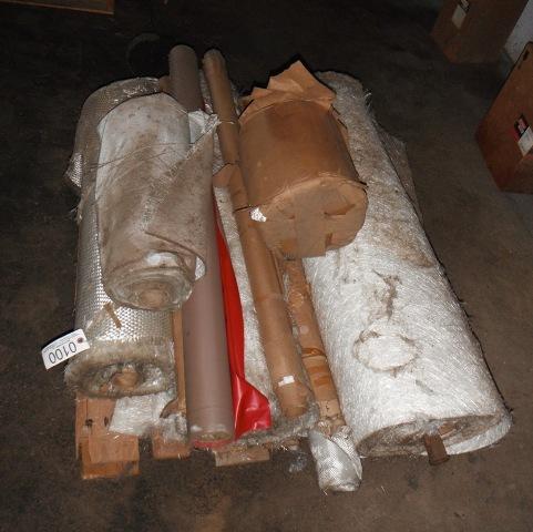 Rolls of Fiberglass