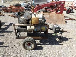 Air Compressor on Cart