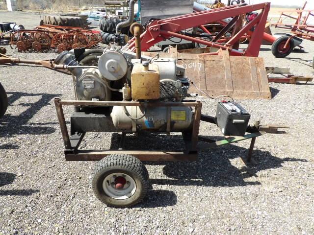 Air Compressor on Cart