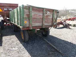 Barge Box Wagon on JD Running Gear