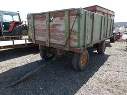 Barge Box Wagon on JD Running Gear