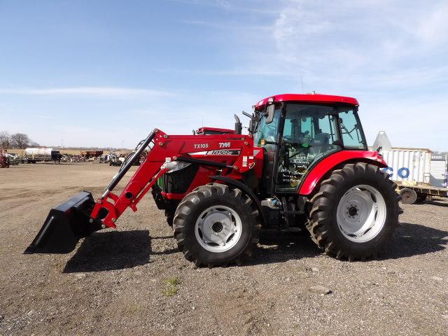 2017 T.Y.M. 1054S Demo Tractor w/TX 105 S.L. LDR