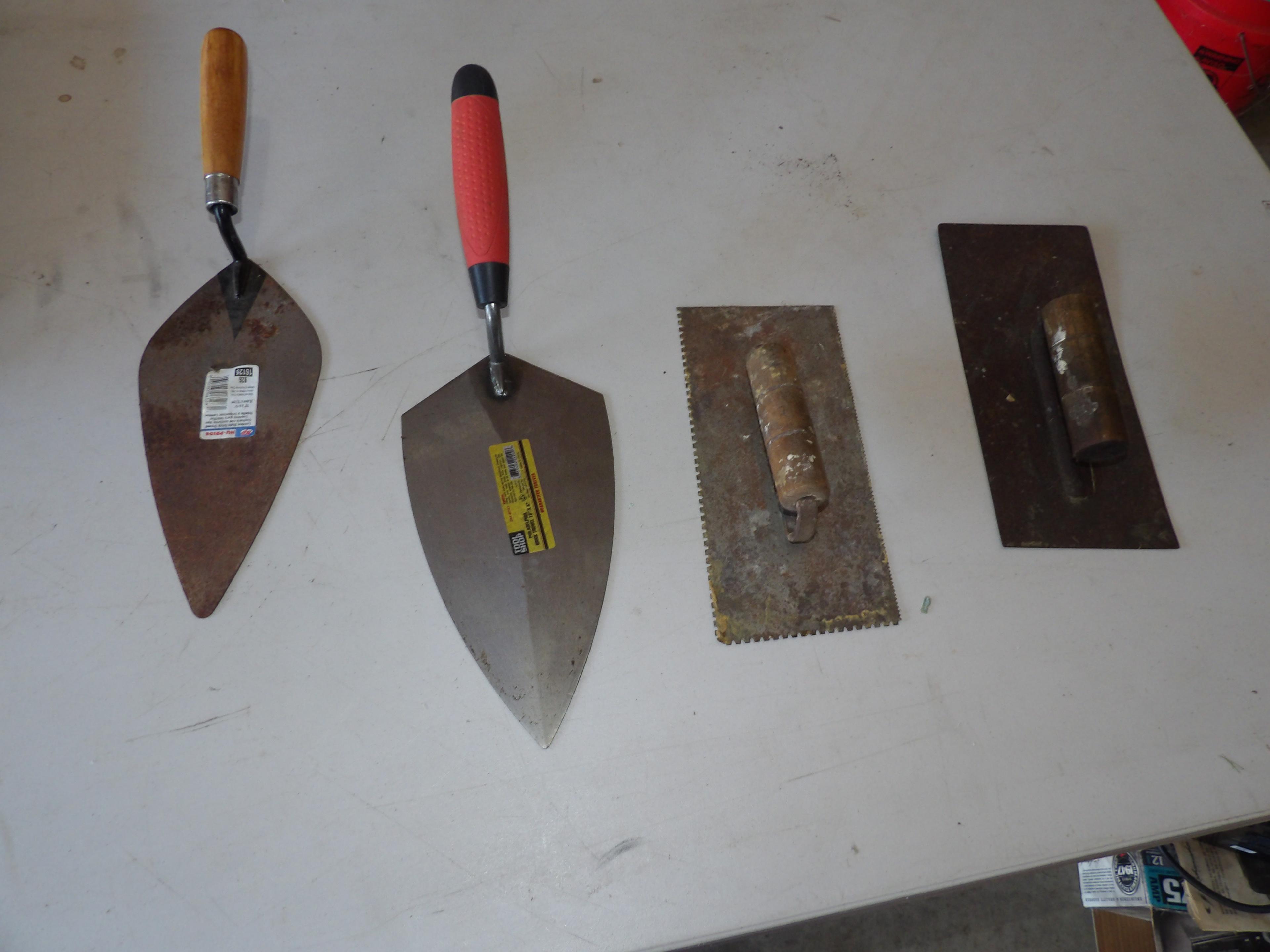 4 Trowels