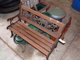 Small Bench Planter & Misc
