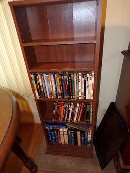 Bookcase w/DVDs