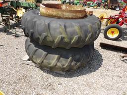 18.4-38 Clamp on Duals w/Hardware