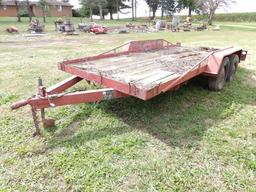WW Flatbed Bumper Trailer