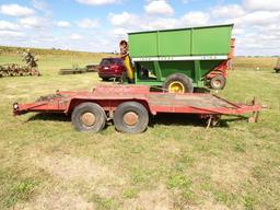 WW Flatbed Bumper Trailer