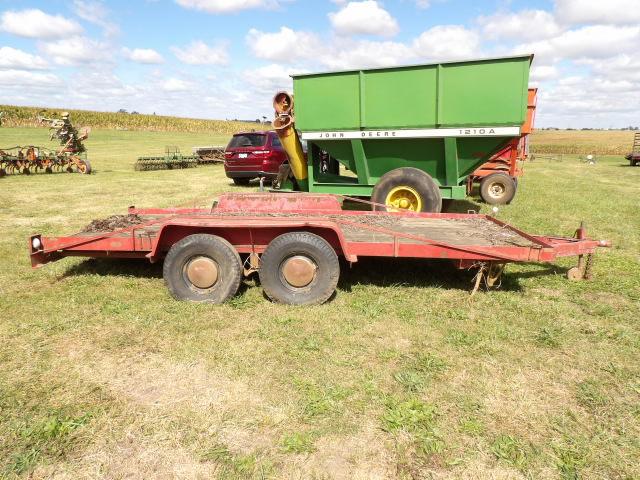 WW Flatbed Bumper Trailer