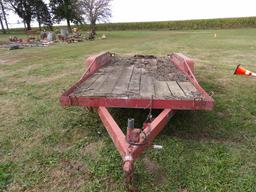 WW Flatbed Bumper Trailer