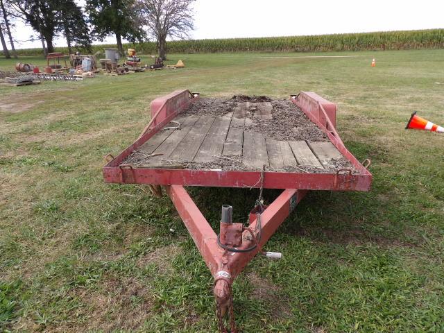 WW Flatbed Bumper Trailer