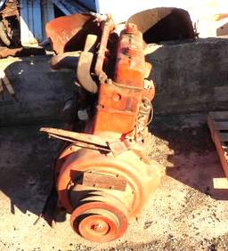 Case 730 Gas Motor off of Combine