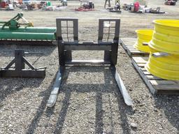 Skid Attach Walk Thru Pallet Forks