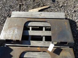 Open Center Skid Steer Plates