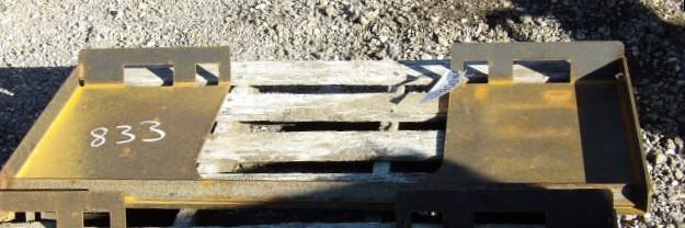 Open Center Skid Steer Plates