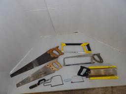 Assortment of Hand Saws