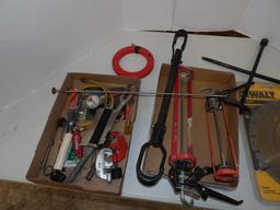 Caulk Guns, Small Pipe Cutters, Misc