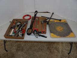 Caulk Guns, Small Pipe Cutters, Misc