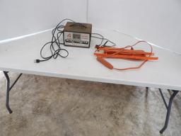4 amp, 6V, & 12V Battery Charger w/Electric Cord