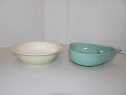 Crock Bowl, Pair of Bowls
