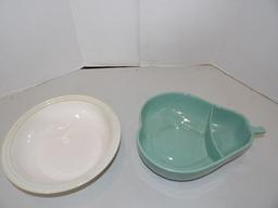 Crock Bowl, Pair of Bowls