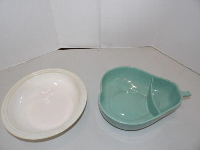 Crock Bowl, Pair of Bowls