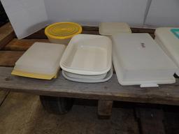 Assortment of Tupperware