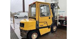 1998 YALE GP8000 Enclosed Solid Tire Forklift