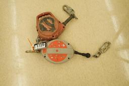 Lot of Proteca Rebel Self Retracting Lifeline and Safety Direct Self Retracting Lifeline.