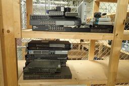 Contents of IT Parts Room including but not limited to Asst. Switches, Software, External