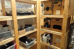 Contents of IT Parts Room including but not limited to Asst. Switches, Software, External