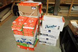 Lot of Approx. 16 Cases 11"x17" and 8 1/2"x14" Paper.