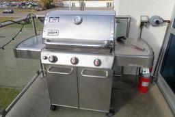 Weber Genesis Natural Gas 3-burner BBQ.