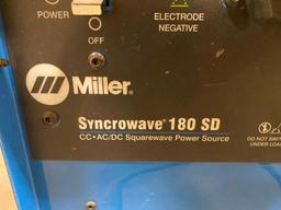 Miller Syncrowave 180 SD Welder w/ Miller RFCS-14