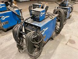 Miller Dimension 452 Welder w/ 22A 24V Wire Feeder, Cart, Hoses, Torch, etc.