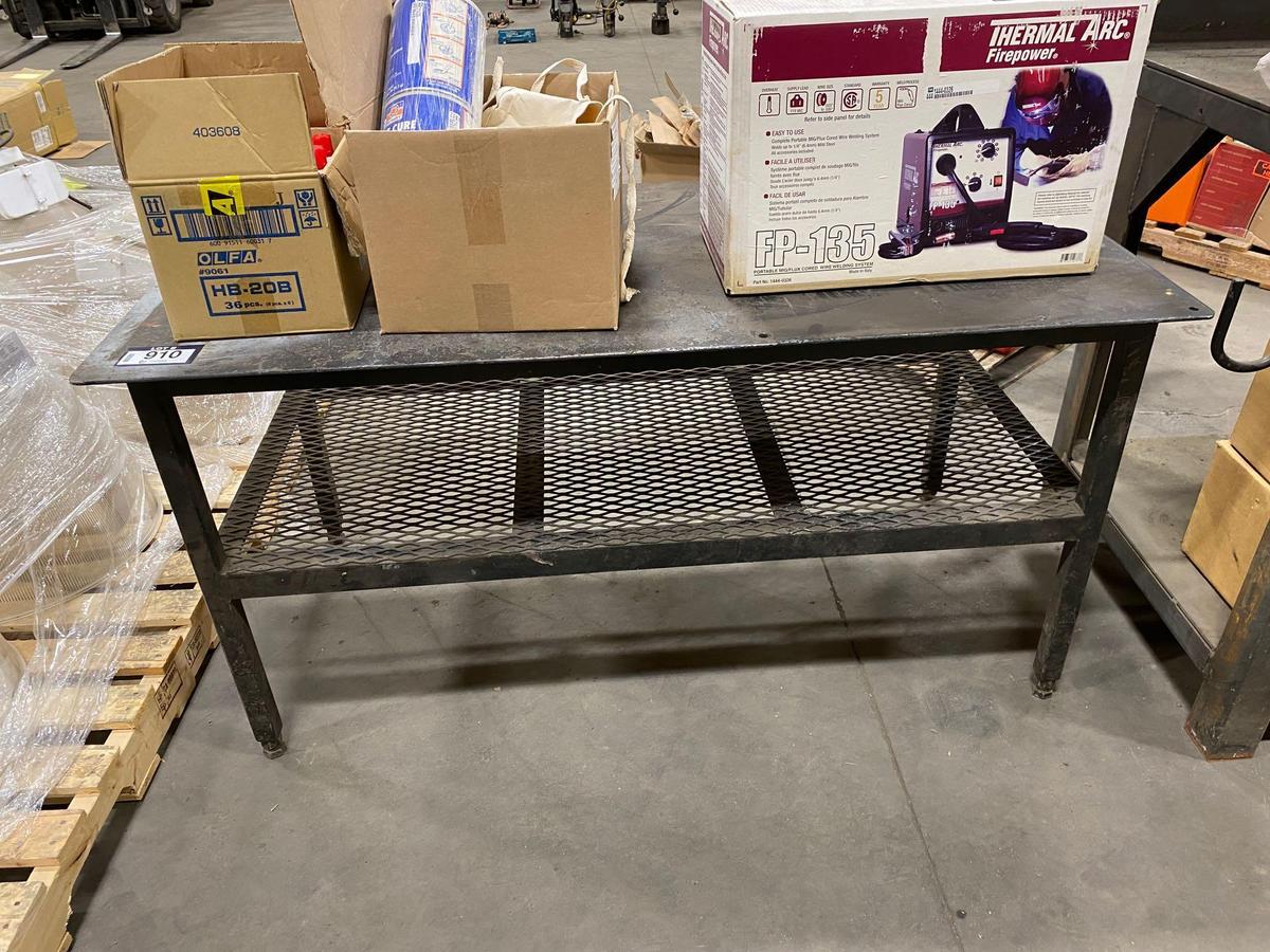 30in X 60 Steel Table