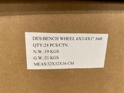 Lot of (3) Cases of Asst. Bench Grinding Wheels